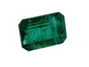 Large 10.99 Carat 15x11 Elongated Deep Green Natural Loose Zambian- Emerald Cut