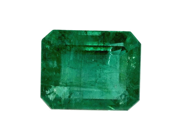Large 13.78 Carat 16x13 Fine Natural Loose Zambian Emerald- Emerald Cut