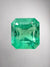 2.76 Carat 9x8 Yellowish Green Natural Loose Colombian Emerald- Asscher Cut