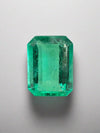 2.83 Carat 11x8 Spready Crystal Clear Green Natural Loose Colombian Emerald-Emerald Cut
