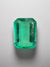 2.83 Carat 11x8 Spready Crystal Clear Green Natural Loose Colombian Emerald-Emerald Cut