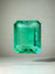 2.85 Carat 9.4x8 Crystalline Green Natural Loose Colombian Emerald- Emerald Cut