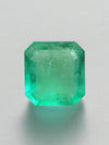 3.59 Carat 10.5x10 Sping Green Loose Colombian Emerald-Asscher Cut