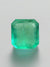 3.59 Carat 10.5x10 Sping Green Loose Colombian Emerald-Asscher Cut