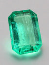 5.45 Carat 13x9 Bluish Green Natural Loose- Emerald Cut