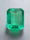 5.50 Carat 11.8mx9.7 Medium Green Natural Loose Colombian Emerald-Classic Emerald Cut