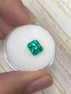 1.66 Carat RARE Certified Butterly Effect/Drop of Oil Muzo Green Natural Loose Colombian Emerald