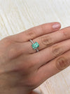 1.91 Carat 8x6 Ideal Astrological Green Natural Loose Colombian Emerald- Emerald Cut