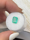 2.34 Carat 9x7.5 Light Bluish Natural Loose Colombian Emerald-Emerald Cut