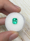 1.92 Carat 8x7 Vivacious Muzo Green Natural Loose Colombian Emerald- Emerald Cut