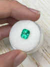 1.92 Carat 8x7 Vivacious Muzo Green Natural Loose Colombian Emerald- Emerald Cut