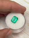 2.52 Carat 9.4x7.6 Glowing Classic Colombian Emerald-Emerald Cut
