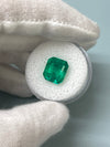 5.02 Carat 11x9 AAA+ Classic Green Natural Loose Colombian- Emerald Cut