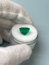 5.02 Carat 11x9 AAA+ Classic Green Natural Loose Colombian- Emerald Cut