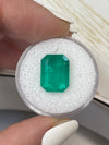 7.64 Carat 13x10 Loose Colombian Emerald- Emerald Cut