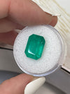 7.64 Carat 13x10 Loose Colombian Emerald- Emerald Cut
