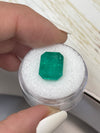 7.64 Carat 13x10 Loose Colombian Emerald- Emerald Cut