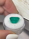 7.64 Carat 13x10 Loose Colombian Emerald- Emerald Cut