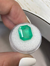 9.66 Carat 14x12 Medium Emerald Cut Loose Colombian Emerald-Emerald Cut