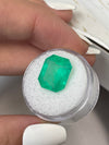9.66 Carat 14x12 Medium Emerald Cut Loose Colombian Emerald-Emerald Cut