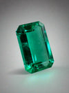 1.13 Carat VVS Crystal Clear Bluish Green Colombian Emerald- Emerald Cut