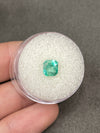 1.28 Carat Luminous Green Natural Loose Colombian Emerald-Asscher Cut