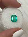 2.36 Carat Clipped Corners Green Natural Loose Colombian Emerald-Emerald Cut