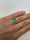 2.84 Carat 9x8 Chunky Natural Loose Colombian Emerald- Emerald Cut