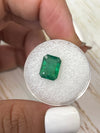 3.31 Carat Mossy Green Natural Loose Zambian Emerald- Emerald Cut