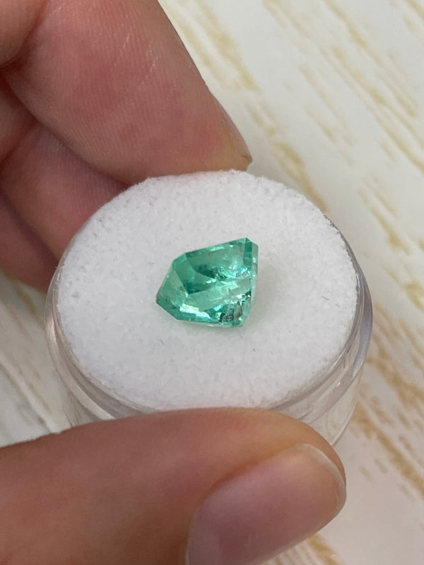 3.37 Carat VS Jyotish Natural Loose Colombian Emerald- Asscher Cut