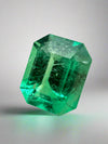 3.30 Carat 10.5x8.4 GLOWING Green Natural Loose Colombian Emerald-Emerald Cut