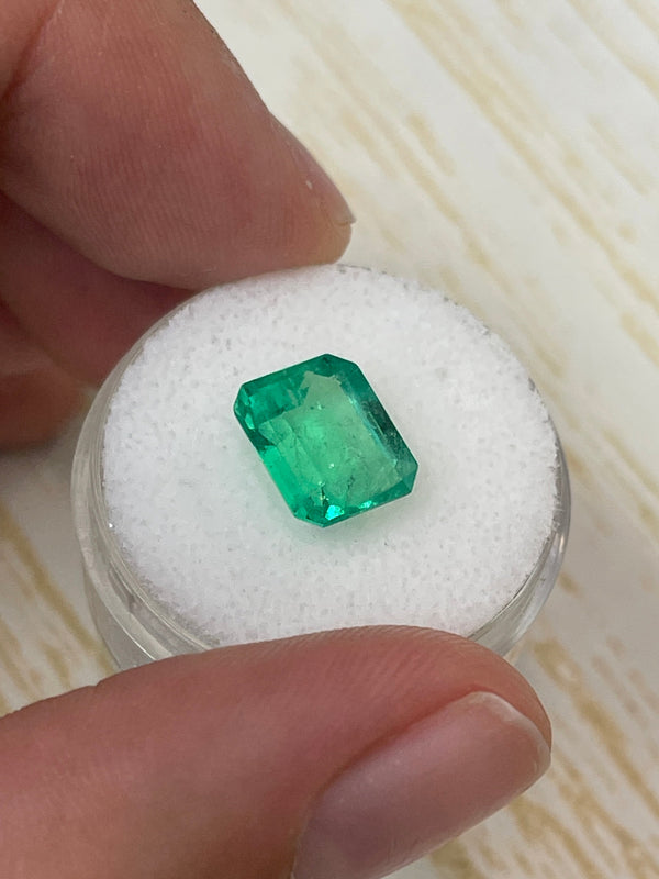 3.49 Carat 10x8.5 Classic Colombian Emerald-Emerald Cut