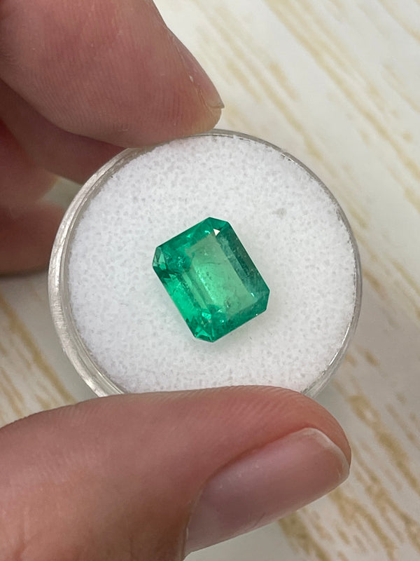 3.49 Carat 10x8.5 Classic Colombian Emerald-Emerald Cut