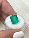 7.81 Carat 12x10 Loose Colombian Emerald- Emerald Cut
