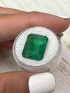 Large 14.13 Carat 16.5x13 Medium Green Natural Loose Zambian- Emerald Cut