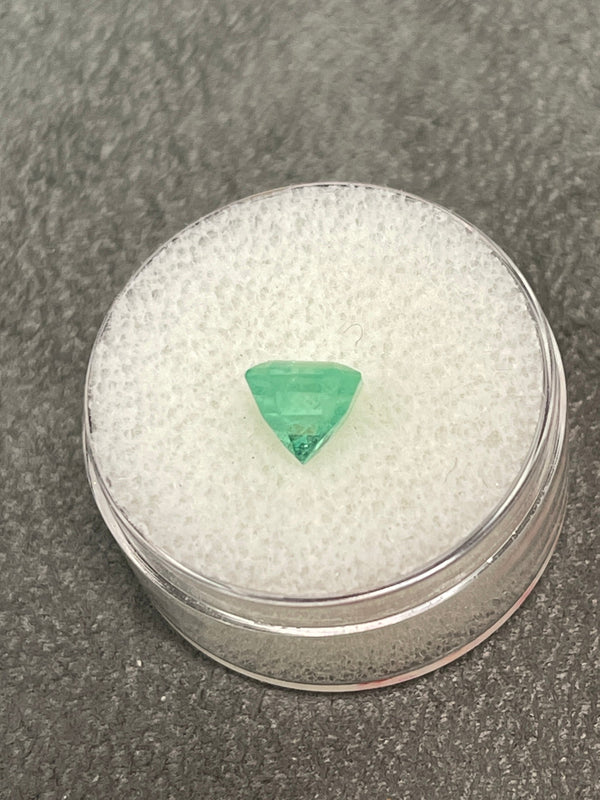 1.70 Carat Asscher Cut Natural Unset Colombian Emerald-Square Cut