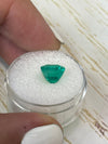 2.73 Carat 9x7 Fine Bluish Green Natural Loose Colombian Emerald- Emerald Cut