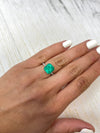 4.83 Carat 10x10 Vibrant Loose Colombian Emerald-Asscher Cut