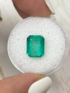 5.11 Carat 10x8 Green Natural Loose Colombian Emerald- Emerald Cut