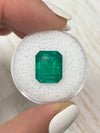 5.20 Carat 12x10 Fine Quality Natural Loose Colombian Emerald-Classic Emerald Cut