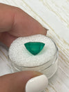 5.84 Carat GIA CERTIFIED Intense Bluish Green Natural Loose Colombian Emerald-Asscher Cut
