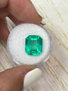 8.51 Carat 13x11 Classic Emerald Cut Loose Colombian Emerald-Emerald Cut