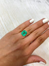 8.51 Carat 13x11 Classic Emerald Cut Loose Colombian Emerald-Emerald Cut