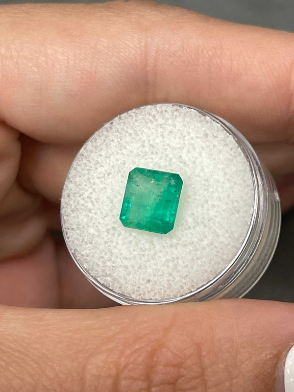 2.39 Carat Natural Loose Colombian Emerald- Asscher Cut