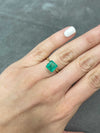 2.39 Carat Natural Loose Colombian Emerald- Asscher Cut