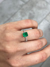 1.75 Carat 7.5x6.75 AAA+ Investment Gem Vivid Muzo Green Loose Colombian Emerald- Emerald Cut