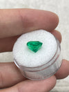 3.26 Carat Vivid Yellowish Green Colombian Emerald-Emerald Cut