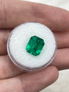 4.16 Carat 10.5x8.9 Vivid Green Natural Colombian Emerald-Emerald Cut