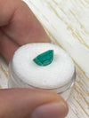 2.71 Carat AAA+ GIA Certified 9x7.5 Vivid Bluish Green Natural Loose Colombian Emerald- Emerald Cut