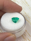2.71 Carat Electric Yellowish Green Natural Loose Colombian Emerald- Asscher Cut